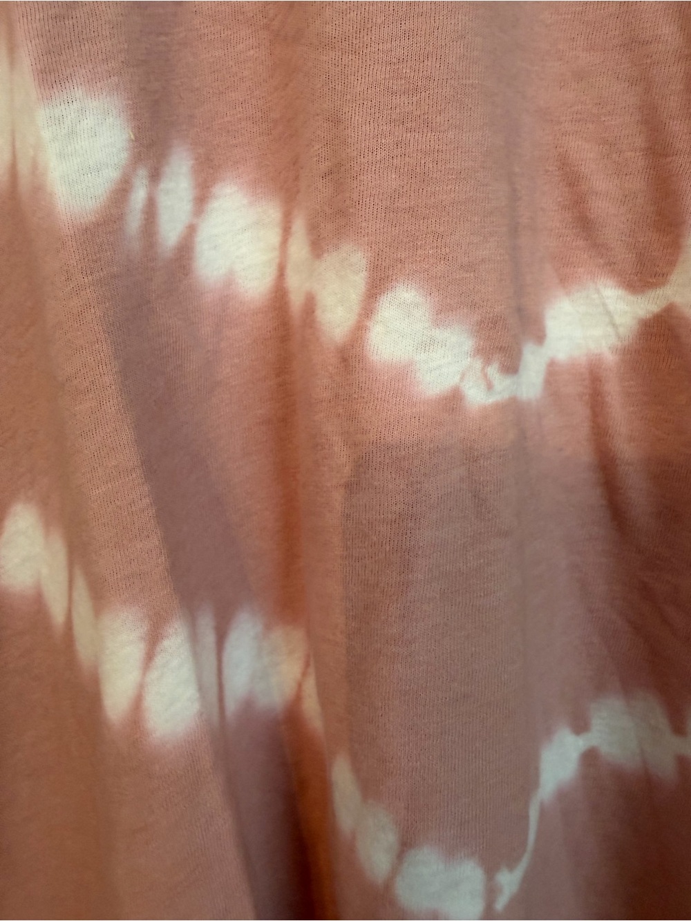 New‼️ COREIO Pink Tie Dye Boho Tee Top Soft Stretchy Festival Casual Plus Sz 1X - Picture 7 of 7